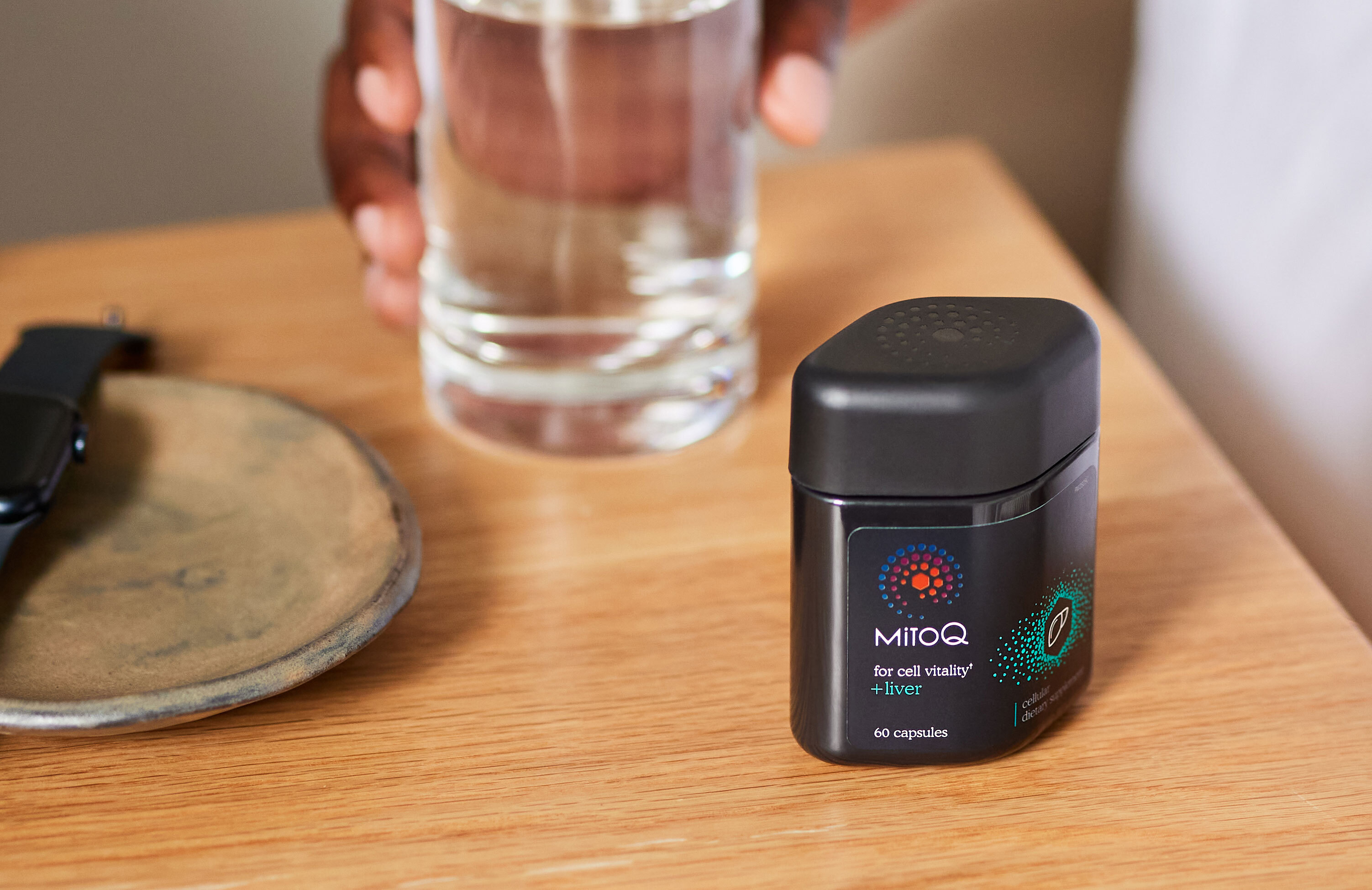 MitoQ Liver CoQ10 Capsules for Liver Health, 60ct MitoQ